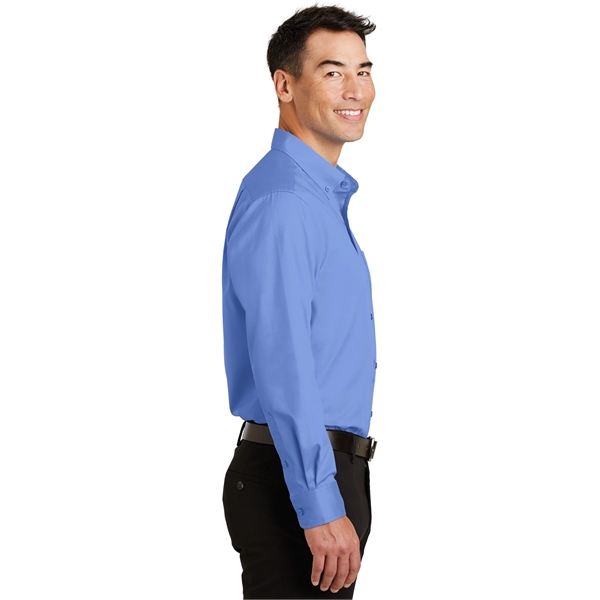 Port Authority SuperPro Twill Shirt. - Port Authority SuperPro Twill Shirt. - Image 33 of 45