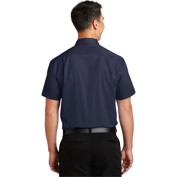 Port Authority Short Sleeve SuperPro Twill Shirt. - Port Authority Short Sleeve SuperPro Twill Shirt. - Image 29 of 40