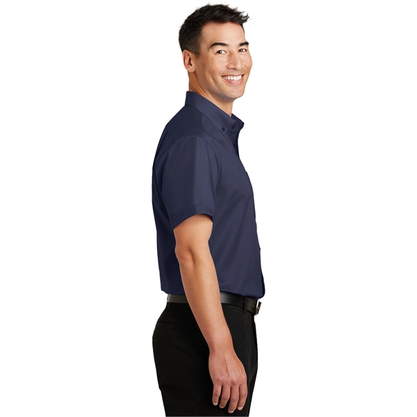 Port Authority Short Sleeve SuperPro Twill Shirt. - Port Authority Short Sleeve SuperPro Twill Shirt. - Image 30 of 40