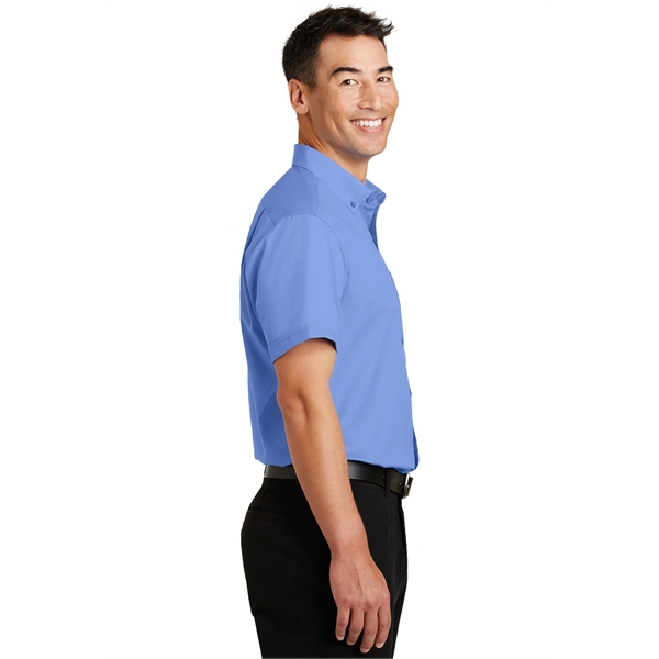 Port Authority Short Sleeve SuperPro Twill Shirt. - Port Authority Short Sleeve SuperPro Twill Shirt. - Image 33 of 40