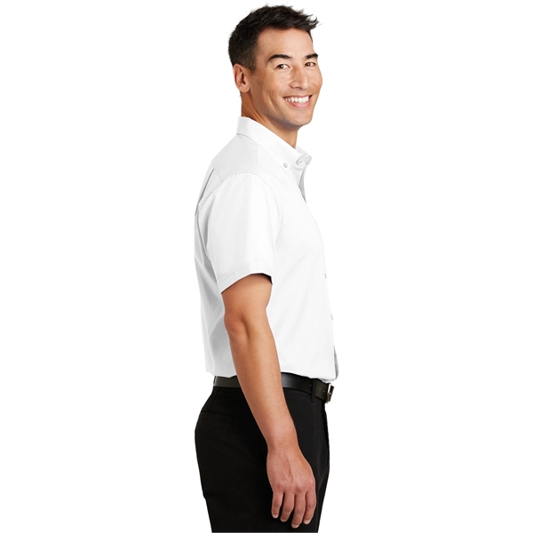 Port Authority Short Sleeve SuperPro Twill Shirt. - Port Authority Short Sleeve SuperPro Twill Shirt. - Image 37 of 40