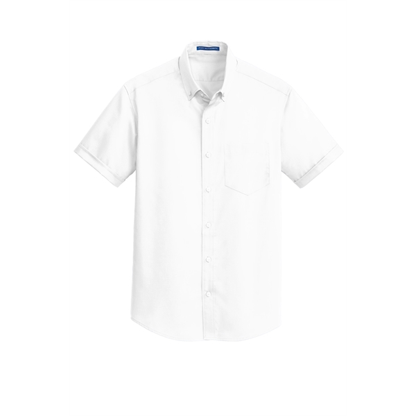 Port Authority Short Sleeve SuperPro Twill Shirt. - Port Authority Short Sleeve SuperPro Twill Shirt. - Image 38 of 40