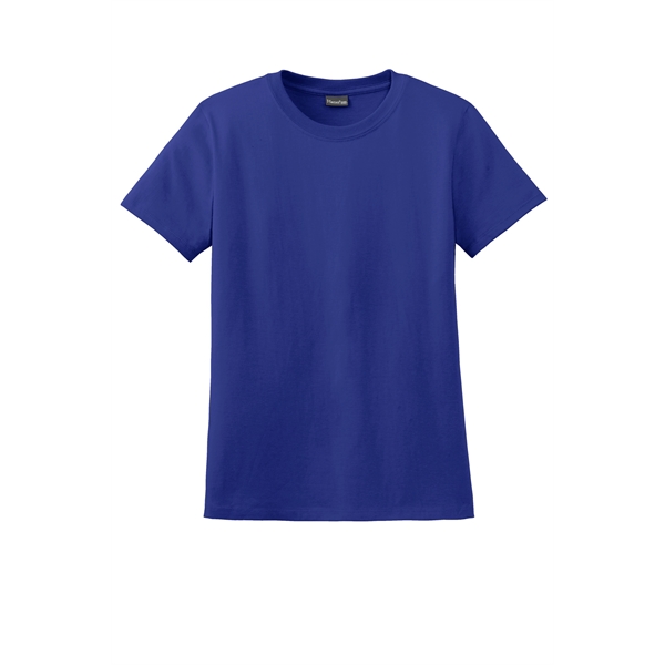 Hanes Women's Perfect-T Cotton T-Shirt. - Hanes Women's Perfect-T Cotton T-Shirt. - Image 23 of 45
