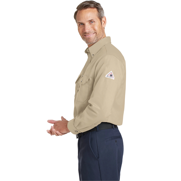 Bulwark EXCEL FR ComforTouch Dress Uniform Shirt. - Bulwark EXCEL FR ComforTouch Dress Uniform Shirt. - Image 3 of 16