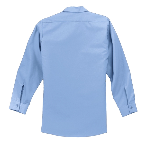 Red Kap Long Sleeve Industrial Work Shirt. - Red Kap Long Sleeve Industrial Work Shirt. - Image 5 of 50