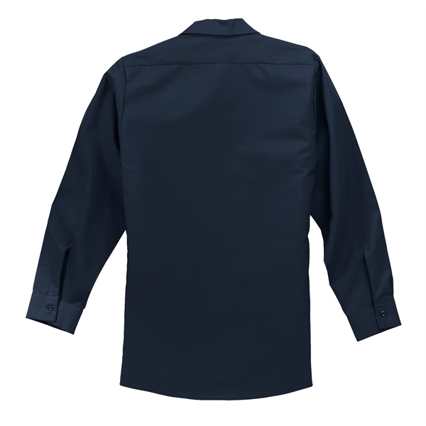 Red Kap Long Sleeve Industrial Work Shirt. - Red Kap Long Sleeve Industrial Work Shirt. - Image 9 of 50