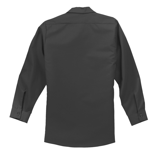 Red Kap Long Sleeve Industrial Work Shirt. - Red Kap Long Sleeve Industrial Work Shirt. - Image 29 of 50