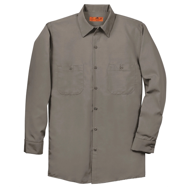 Red Kap Long Sleeve Industrial Work Shirt. - Red Kap Long Sleeve Industrial Work Shirt. - Image 35 of 50