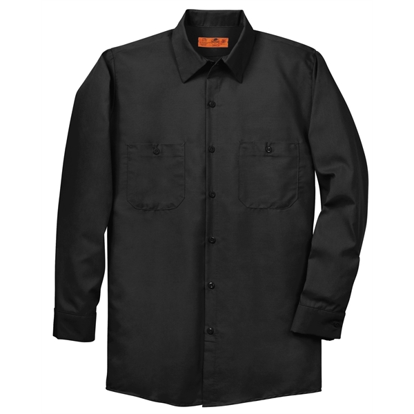 Red Kap Long Sleeve Industrial Work Shirt. - Red Kap Long Sleeve Industrial Work Shirt. - Image 43 of 50