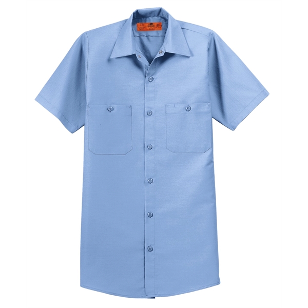 Red Kap Short Sleeve Industrial Work Shirt. - Red Kap Short Sleeve Industrial Work Shirt. - Image 0 of 57