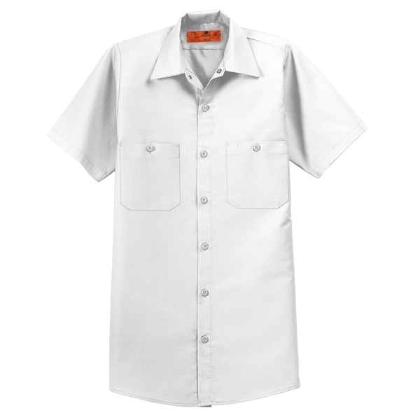 Red Kap Short Sleeve Industrial Work Shirt. - Red Kap Short Sleeve Industrial Work Shirt. - Image 15 of 57