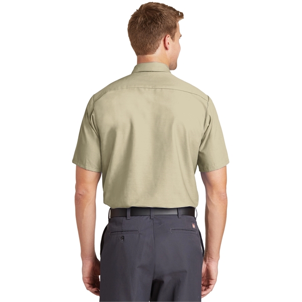 Red Kap Short Sleeve Industrial Work Shirt. - Red Kap Short Sleeve Industrial Work Shirt. - Image 29 of 57