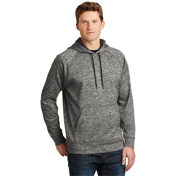 Sport-Tek PosiCharge Electric Heather Fleece Hooded Pullo... - Sport-Tek PosiCharge Electric Heather Fleece Hooded Pullo... - Image 4 of 17