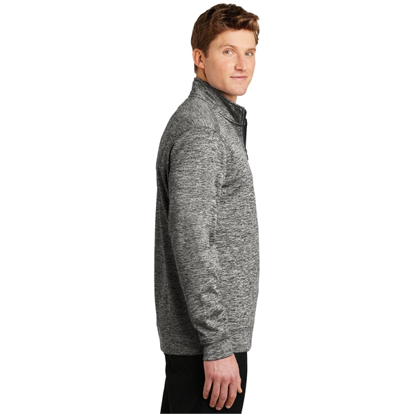 Sport-Tek PosiCharge Electric Heather Fleece 1/4-Zip Pull... - Sport-Tek PosiCharge Electric Heather Fleece 1/4-Zip Pull... - Image 2 of 18