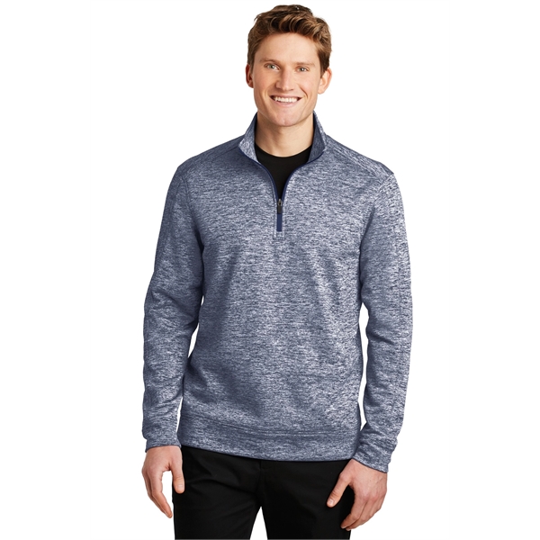 Sport-Tek PosiCharge Electric Heather Fleece 1/4-Zip Pull... - Sport-Tek PosiCharge Electric Heather Fleece 1/4-Zip Pull... - Image 6 of 18
