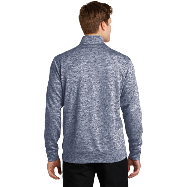 Sport-Tek PosiCharge Electric Heather Fleece 1/4-Zip Pull... - Sport-Tek PosiCharge Electric Heather Fleece 1/4-Zip Pull... - Image 7 of 18