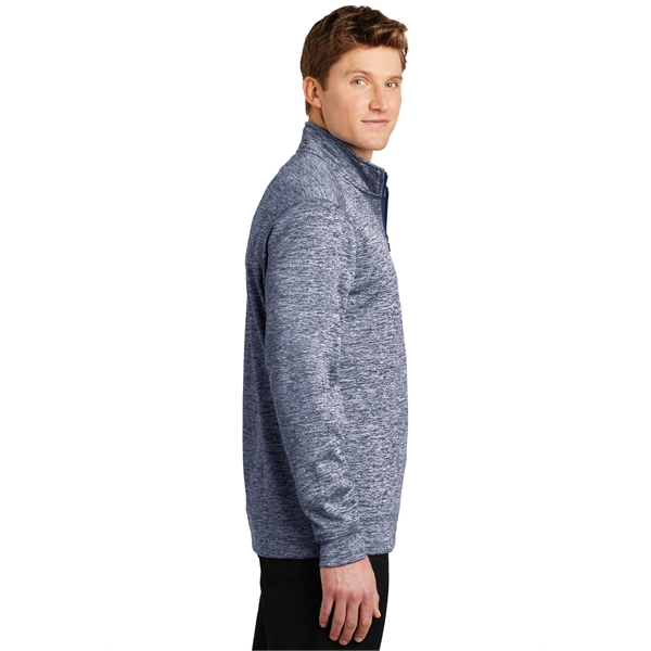 Sport-Tek PosiCharge Electric Heather Fleece 1/4-Zip Pull... - Sport-Tek PosiCharge Electric Heather Fleece 1/4-Zip Pull... - Image 8 of 18