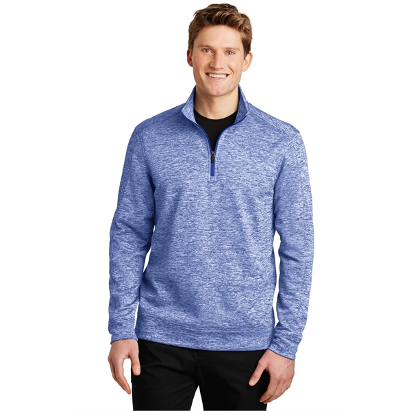 Sport-Tek PosiCharge Electric Heather Fleece 1/4-Zip Pull... - Sport-Tek PosiCharge Electric Heather Fleece 1/4-Zip Pull... - Image 11 of 18