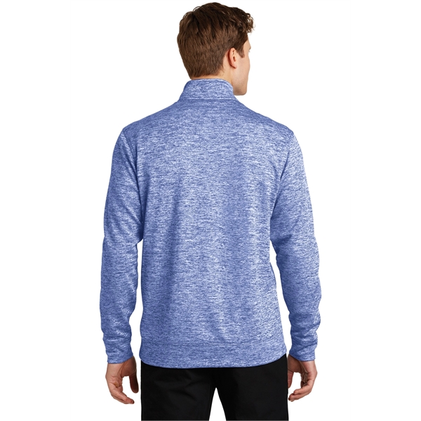 Sport-Tek PosiCharge Electric Heather Fleece 1/4-Zip Pull... - Sport-Tek PosiCharge Electric Heather Fleece 1/4-Zip Pull... - Image 12 of 18