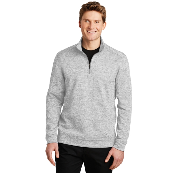 Sport-Tek PosiCharge Electric Heather Fleece 1/4-Zip Pull... - Sport-Tek PosiCharge Electric Heather Fleece 1/4-Zip Pull... - Image 16 of 18