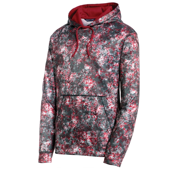 Sport-Tek Sport-Wick Mineral Freeze Fleece Hooded Pullover. - Sport-Tek Sport-Wick Mineral Freeze Fleece Hooded Pullover. - Image 6 of 17