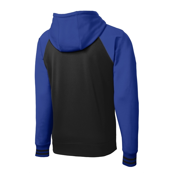 Sport-Tek Sport-Wick Varsity Fleece Full-Zip Hooded Jacket. - Sport-Tek Sport-Wick Varsity Fleece Full-Zip Hooded Jacket. - Image 9 of 24