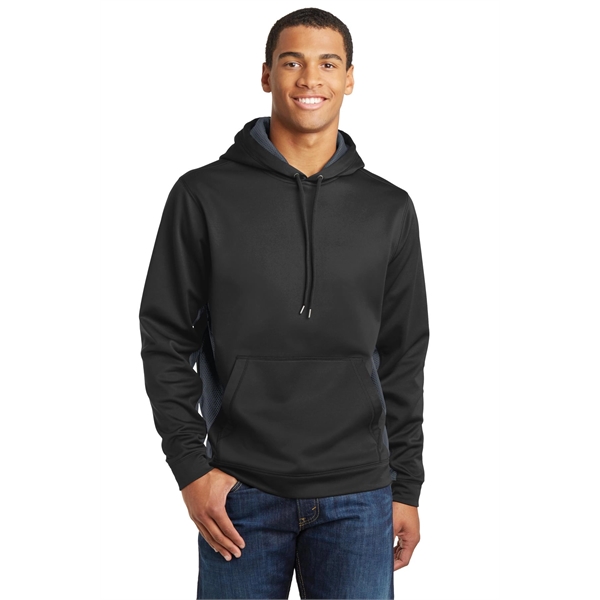 Sport-Tek Sport-Wick CamoHex Fleece Colorblock Hooded Pul... - Sport-Tek Sport-Wick CamoHex Fleece Colorblock Hooded Pul... - Image 0 of 24