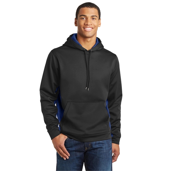 Sport-Tek Sport-Wick CamoHex Fleece Colorblock Hooded Pul... - Sport-Tek Sport-Wick CamoHex Fleece Colorblock Hooded Pul... - Image 5 of 24