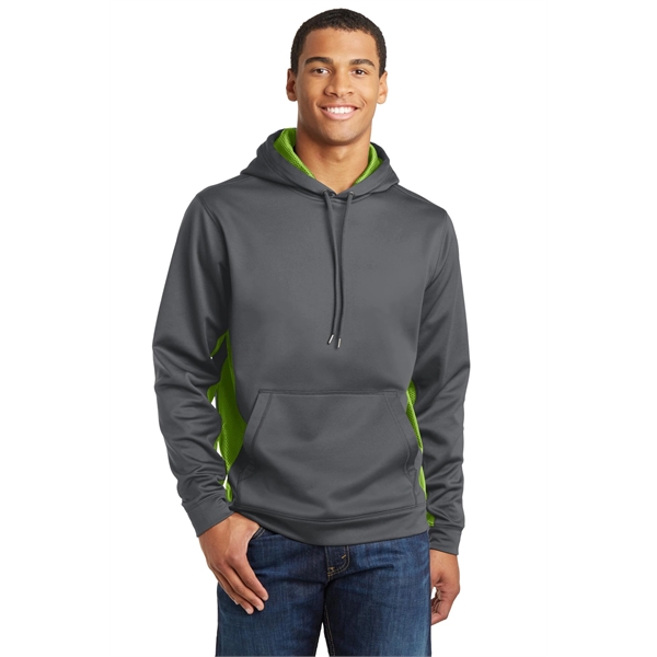 Sport-Tek Sport-Wick CamoHex Fleece Colorblock Hooded Pul... - Sport-Tek Sport-Wick CamoHex Fleece Colorblock Hooded Pul... - Image 10 of 24