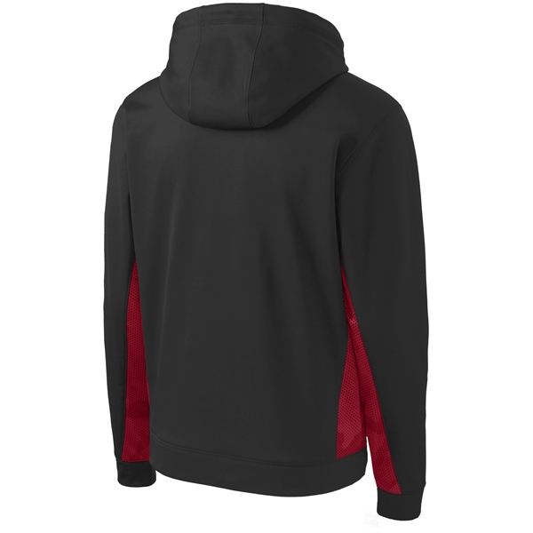 Sport-Tek Sport-Wick CamoHex Fleece Colorblock Hooded Pul... - Sport-Tek Sport-Wick CamoHex Fleece Colorblock Hooded Pul... - Image 24 of 24