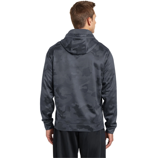 Sport-Tek Sport-Wick CamoHex Fleece Hooded Pullover. - Sport-Tek Sport-Wick CamoHex Fleece Hooded Pullover. - Image 2 of 15