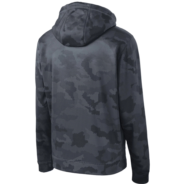 Sport-Tek Sport-Wick CamoHex Fleece Hooded Pullover. - Sport-Tek Sport-Wick CamoHex Fleece Hooded Pullover. - Image 6 of 15
