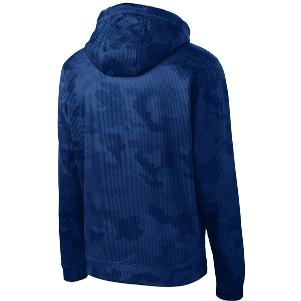 Sport-Tek Sport-Wick CamoHex Fleece Hooded Pullover. - Sport-Tek Sport-Wick CamoHex Fleece Hooded Pullover. - Image 11 of 15