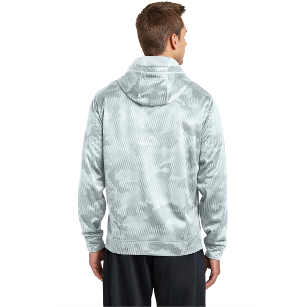Sport-Tek Sport-Wick CamoHex Fleece Hooded Pullover. - Sport-Tek Sport-Wick CamoHex Fleece Hooded Pullover. - Image 12 of 15