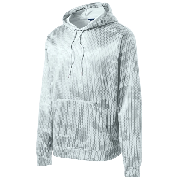 Sport-Tek Sport-Wick CamoHex Fleece Hooded Pullover. - Sport-Tek Sport-Wick CamoHex Fleece Hooded Pullover. - Image 14 of 15