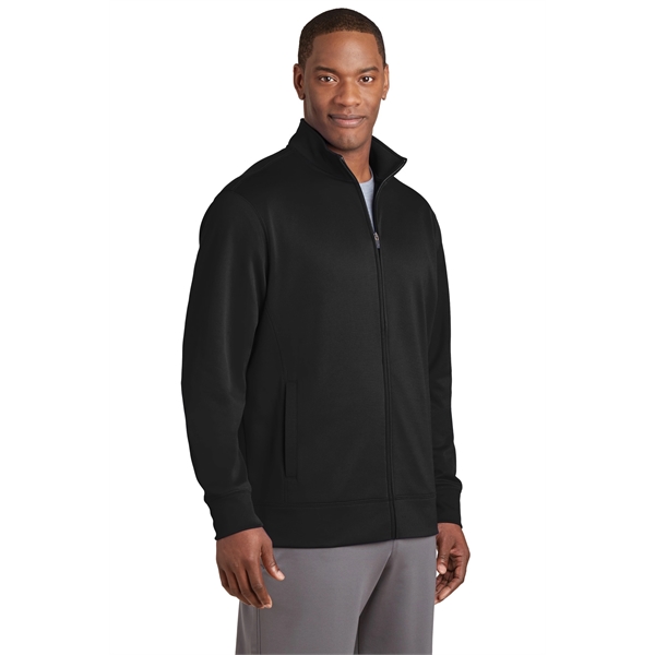 Sport-Tek Sport-Wick Fleece Full-Zip Jacket. - Sport-Tek Sport-Wick Fleece Full-Zip Jacket. - Image 8 of 45