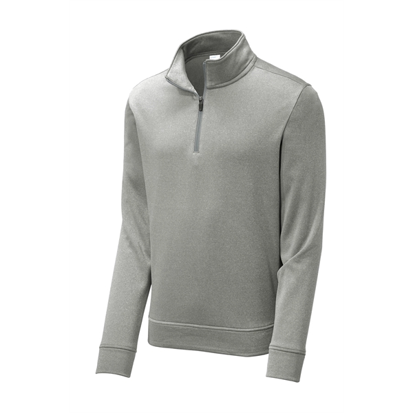 Sport-Tek PosiCharge Sport-Wick Heather Fleece 1/4-Zip Pu... - Sport-Tek PosiCharge Sport-Wick Heather Fleece 1/4-Zip Pu... - Image 7 of 15