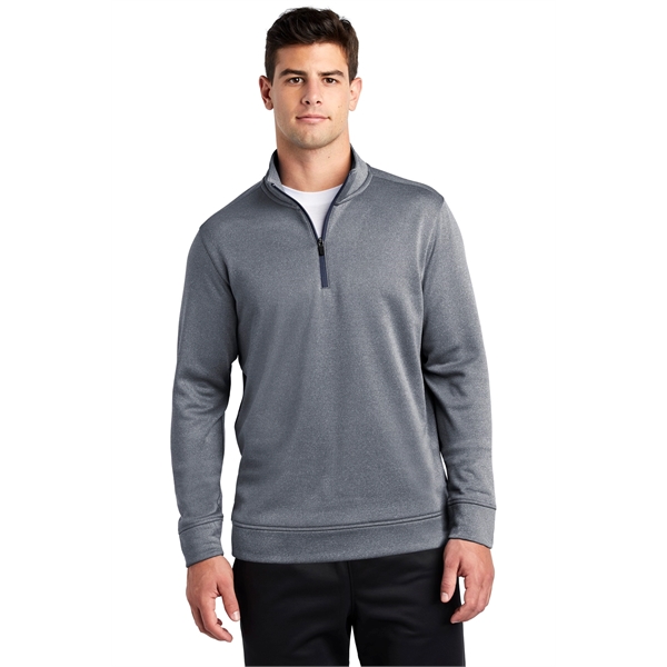 Sport-Tek PosiCharge Sport-Wick Heather Fleece 1/4-Zip Pu... - Sport-Tek PosiCharge Sport-Wick Heather Fleece 1/4-Zip Pu... - Image 15 of 15