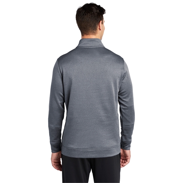 Sport-Tek PosiCharge Sport-Wick Heather Fleece 1/4-Zip Pu... - Sport-Tek PosiCharge Sport-Wick Heather Fleece 1/4-Zip Pu... - Image 9 of 15