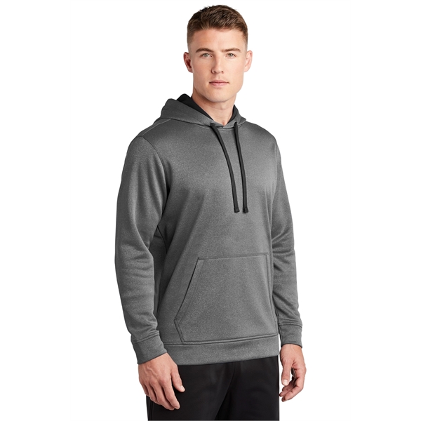 Sport-Tek PosiCharge Sport-Wick Heather Fleece Hooded Pul... - Sport-Tek PosiCharge Sport-Wick Heather Fleece Hooded Pul... - Image 4 of 25