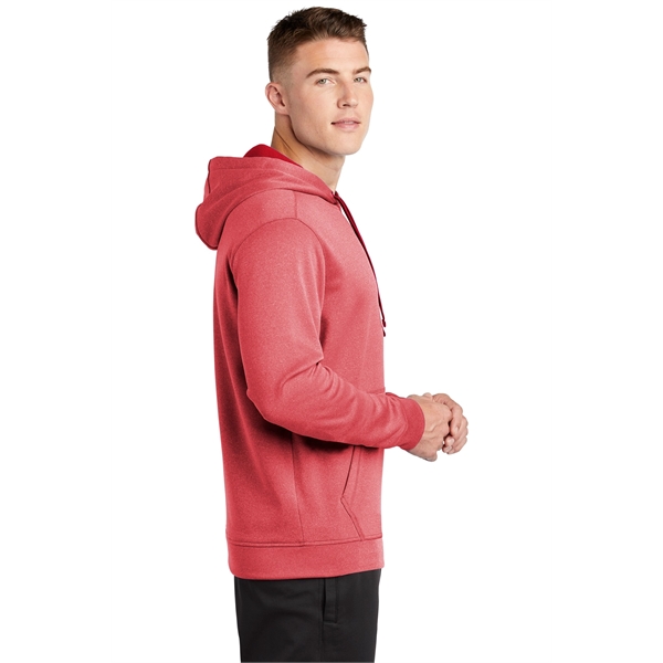 Sport-Tek PosiCharge Sport-Wick Heather Fleece Hooded Pul... - Sport-Tek PosiCharge Sport-Wick Heather Fleece Hooded Pul... - Image 8 of 25