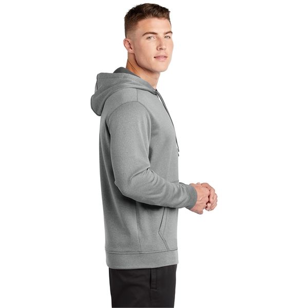 Sport-Tek PosiCharge Sport-Wick Heather Fleece Hooded Pul... - Sport-Tek PosiCharge Sport-Wick Heather Fleece Hooded Pul... - Image 13 of 25