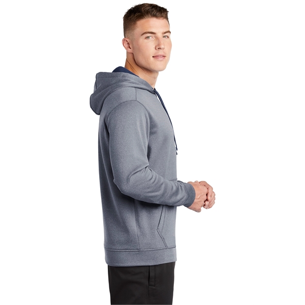 Sport-Tek PosiCharge Sport-Wick Heather Fleece Hooded Pul... - Sport-Tek PosiCharge Sport-Wick Heather Fleece Hooded Pul... - Image 16 of 25