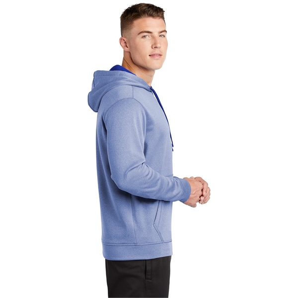 Sport-Tek PosiCharge Sport-Wick Heather Fleece Hooded Pul... - Sport-Tek PosiCharge Sport-Wick Heather Fleece Hooded Pul... - Image 21 of 25