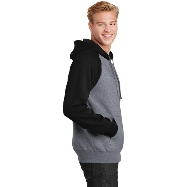 Sport-Tek Raglan Colorblock Pullover Hooded Sweatshirt. - Sport-Tek Raglan Colorblock Pullover Hooded Sweatshirt. - Image 2 of 30