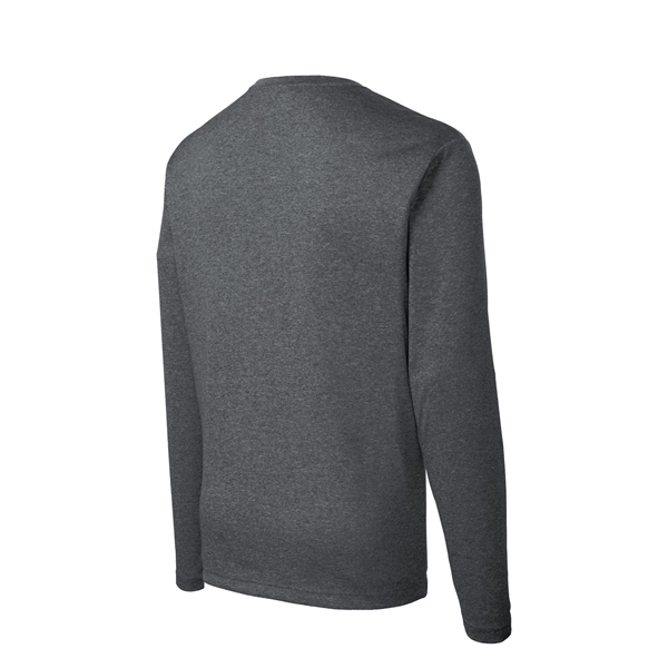 Sport-Tek Long Sleeve Heather Contender Tee. - Sport-Tek Long Sleeve Heather Contender Tee. - Image 5 of 25