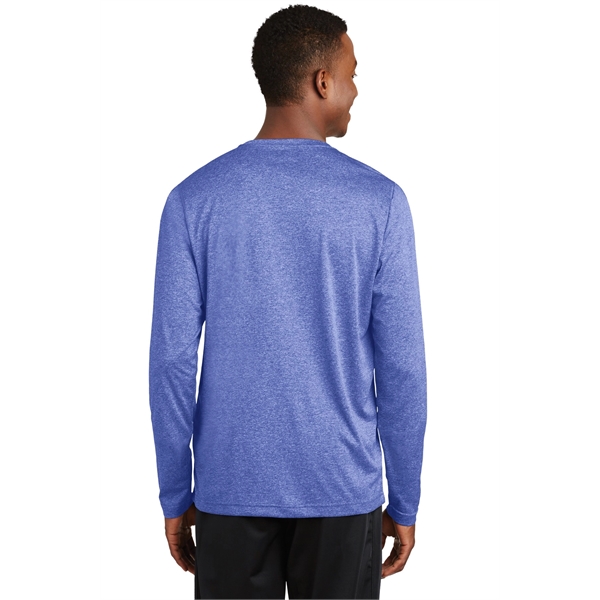 Sport-Tek Long Sleeve Heather Contender Tee. - Sport-Tek Long Sleeve Heather Contender Tee. - Image 10 of 25