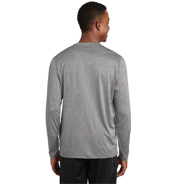 Sport-Tek Long Sleeve Heather Contender Tee. - Sport-Tek Long Sleeve Heather Contender Tee. - Image 14 of 25