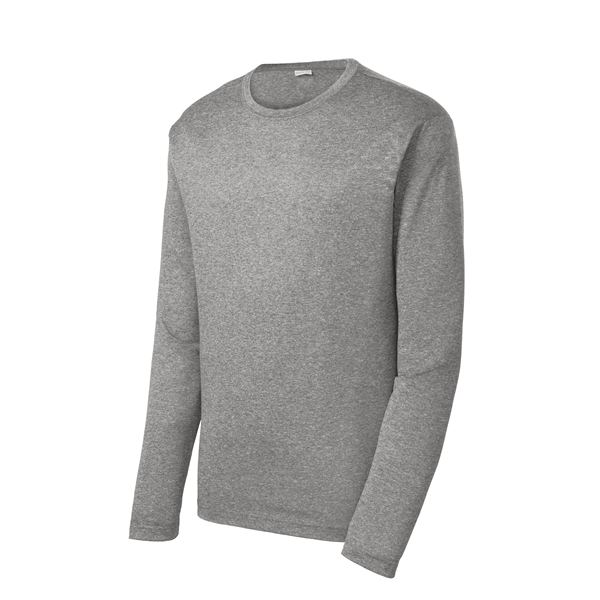 Sport-Tek Long Sleeve Heather Contender Tee. - Sport-Tek Long Sleeve Heather Contender Tee. - Image 16 of 25