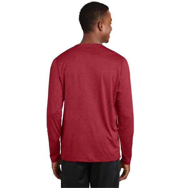 Sport-Tek Long Sleeve Heather Contender Tee. - Sport-Tek Long Sleeve Heather Contender Tee. - Image 18 of 25